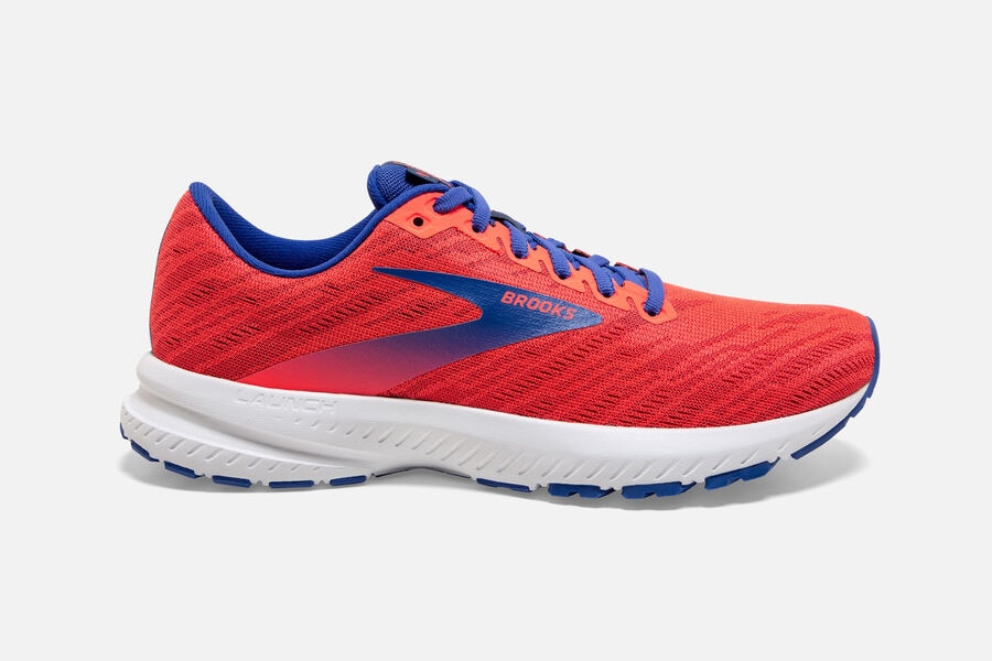 Brooks Launch 7 Road Loopschoenen Dames - Oranje/Blauw - 874693TZI